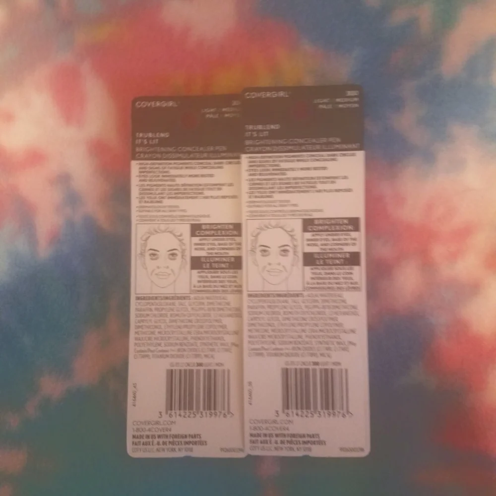 New in Package Covergirl Trublend Its Lit Concealer Set of 2